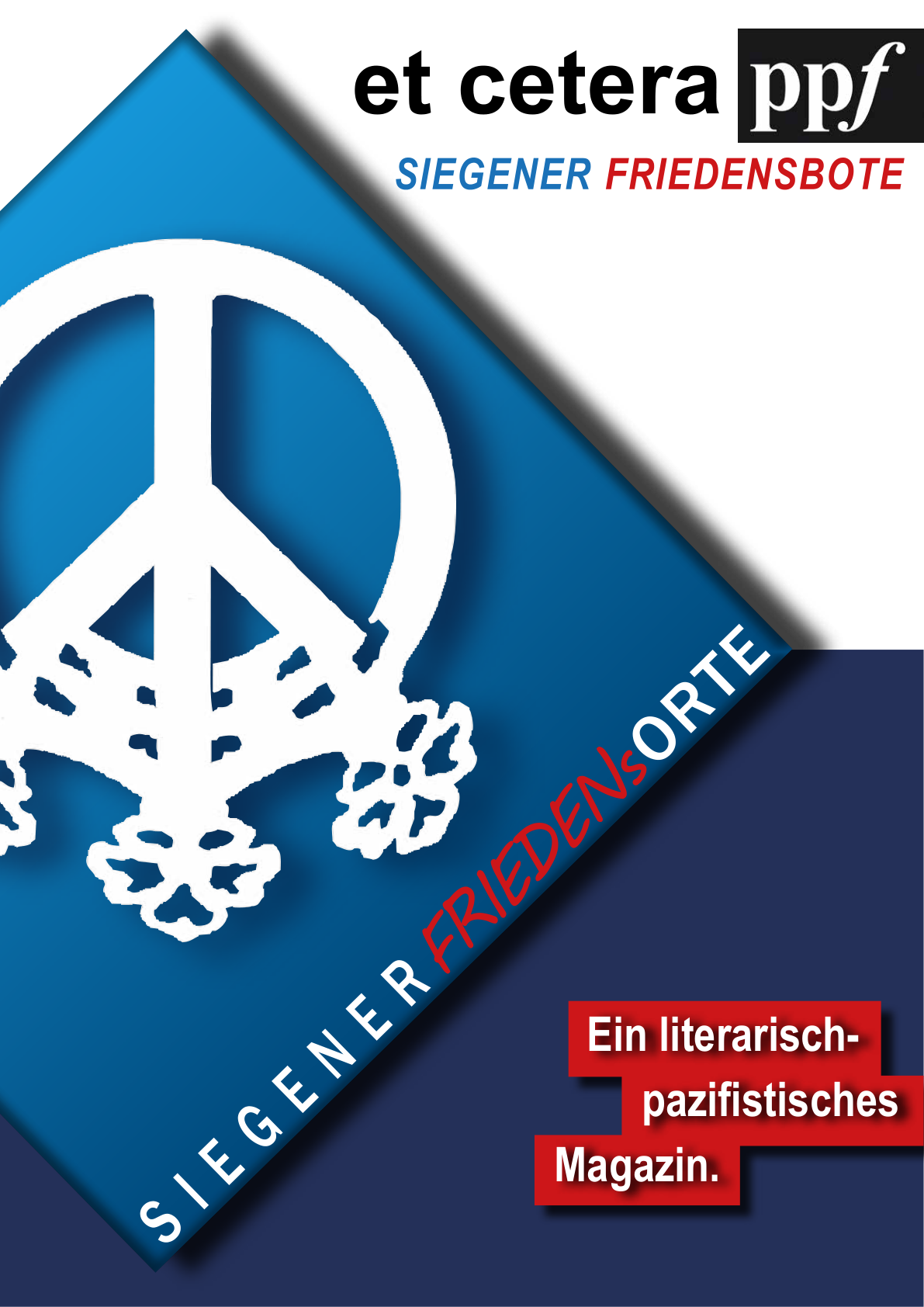 Siegener Friedensorte – Magazin-Titelseite
